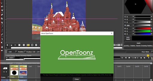 OpenToonz: 2D анимационная программа с открытым исходным кодом